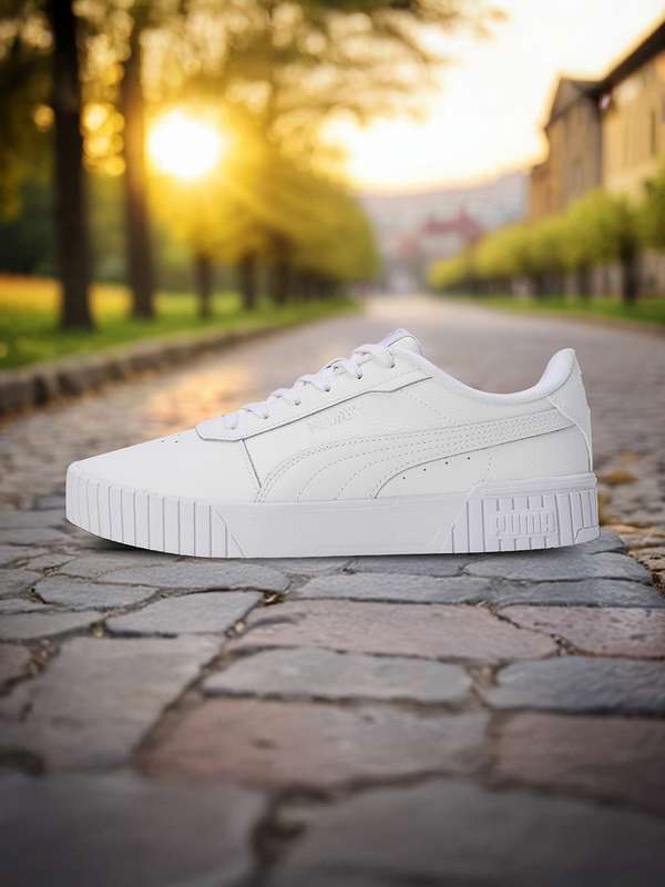 puma sneakers white