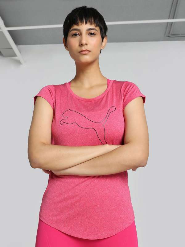 Puma Women Pink Tshirt Tshirts Buy Puma Women Pink Tshirt Tshirts online in India