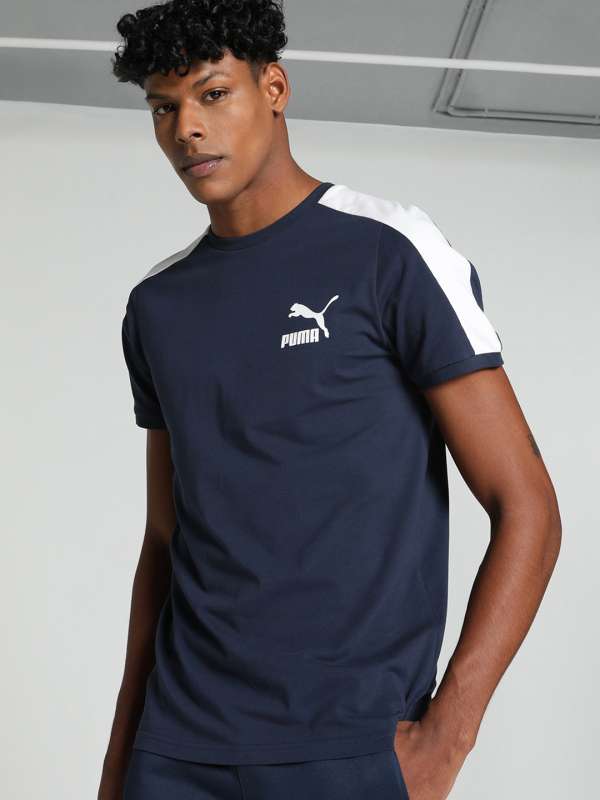 Spunk Navy Blue Tshirts Buy Spunk Navy Blue Tshirts online in India