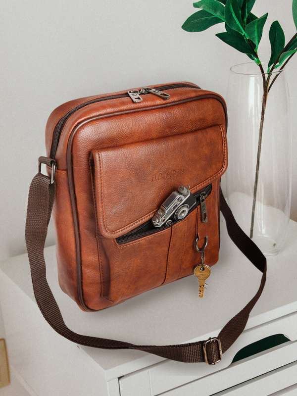 Tan Messenger Bags Buy Tan Messenger Bags online in India
