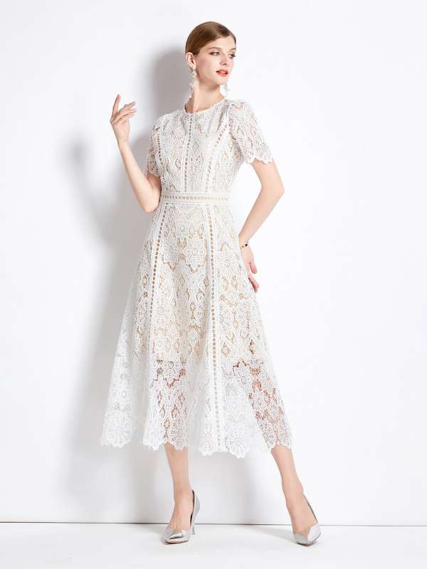 White Dress Buy White Dresses from Women Girls Online Myntra