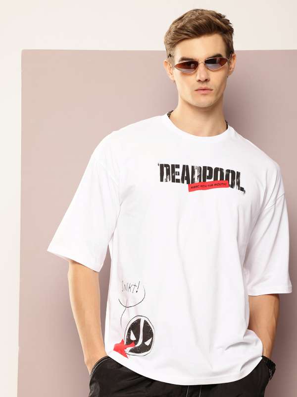 Kook N Keech Marvel White Printed Round Neck Longline T Shirt 4505811htm Buy Kook N Keech Marvel White Printed Round Neck Longline T Shirt 4505811htm online in India