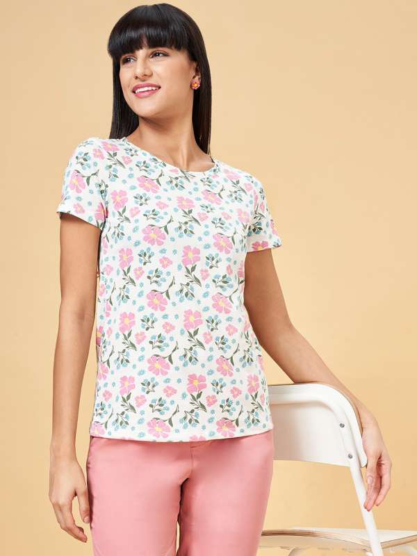 Pantaloons tops for ladies online hot sale