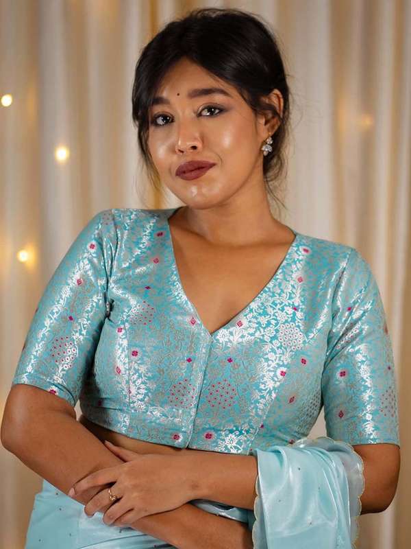 banarasi silk blouse online