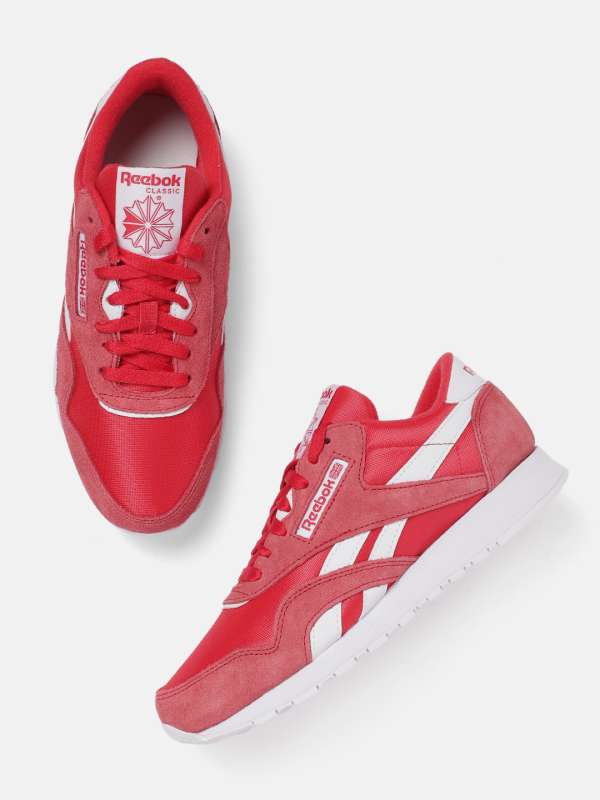 Reebok womens red shoes discount
