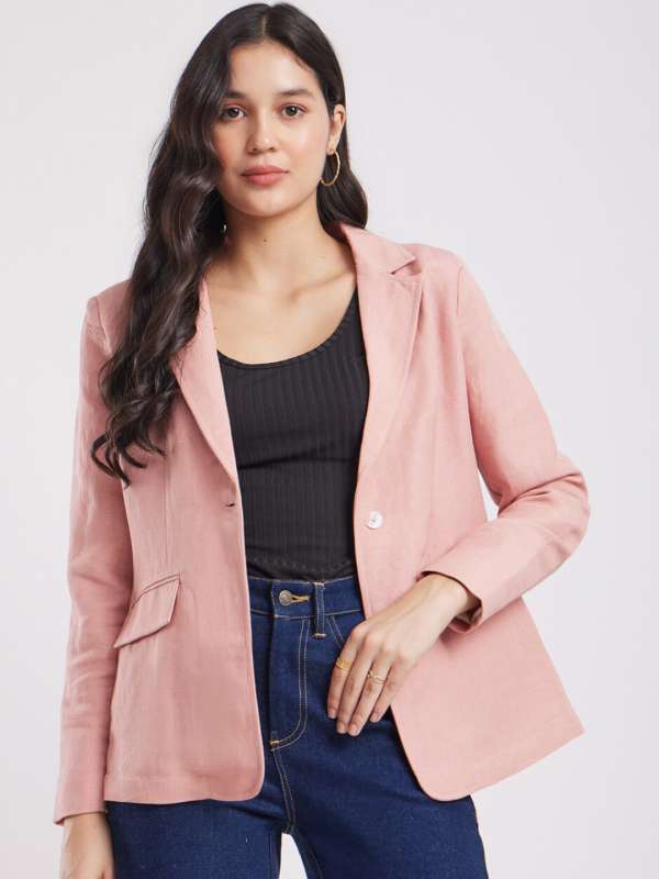 Pink blazer girls discount