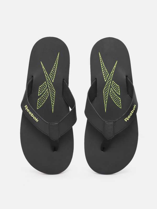 Reebok slippers myntra best sale