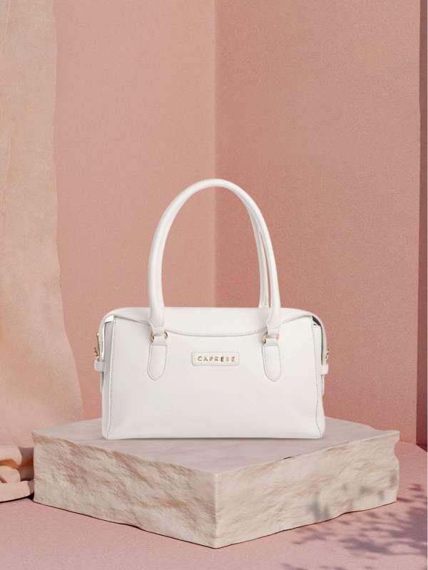 Caprese White Satchel Bag Buy Caprese White Satchel Bag online in India