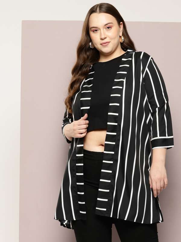 Plus size shrugs online clearance