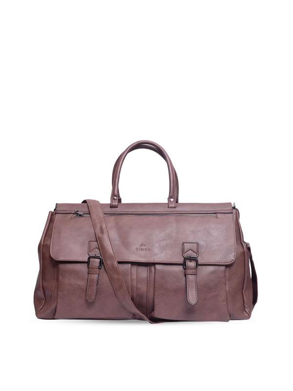 Fastrack leather travel bag clearance