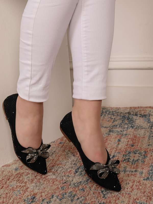 Black Women Shoes Belly Buy Black Women Shoes Belly online in India