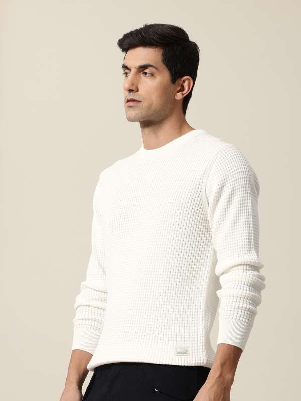 White Sweaters Buy Trendy White Sweaters Online in India Myntra