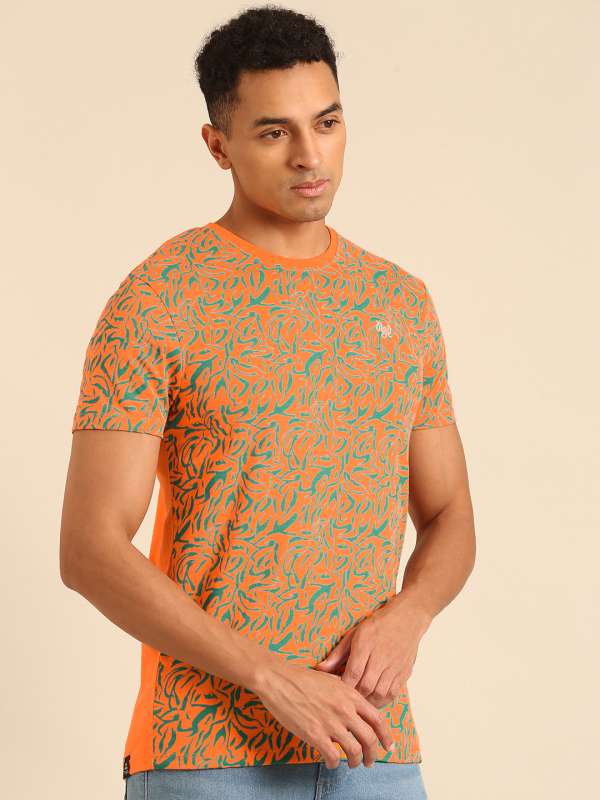 Being Human Orange Printed Round Neck T Shirt 9189023.htm Buy Being Human Orange Printed Round Neck T Shirt 9189023.htm online in India