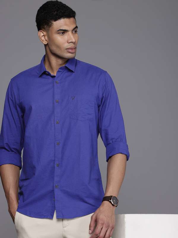 Allen solly linen shirts best sale