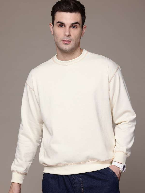White sweatshirt mens online outlet