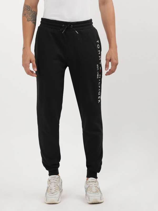 Black Men Track Pants Admiral Tommy Hilfiger Buy Black Men Track Pants Admiral Tommy Hilfiger online in India