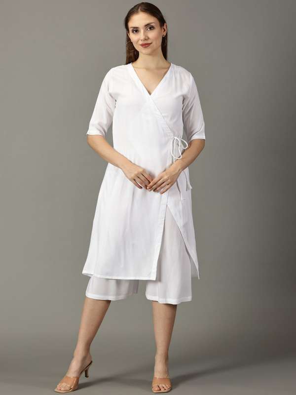 Sabhyata kurtis white deals