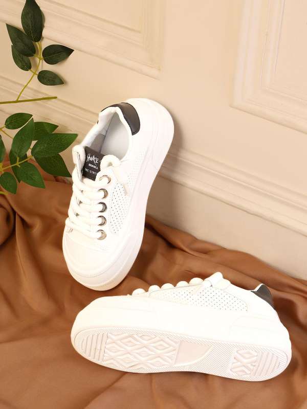 Truffle collection white casual sneakers top