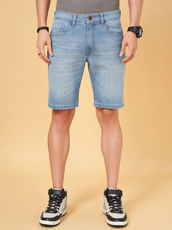 Mens jean capri pants sales