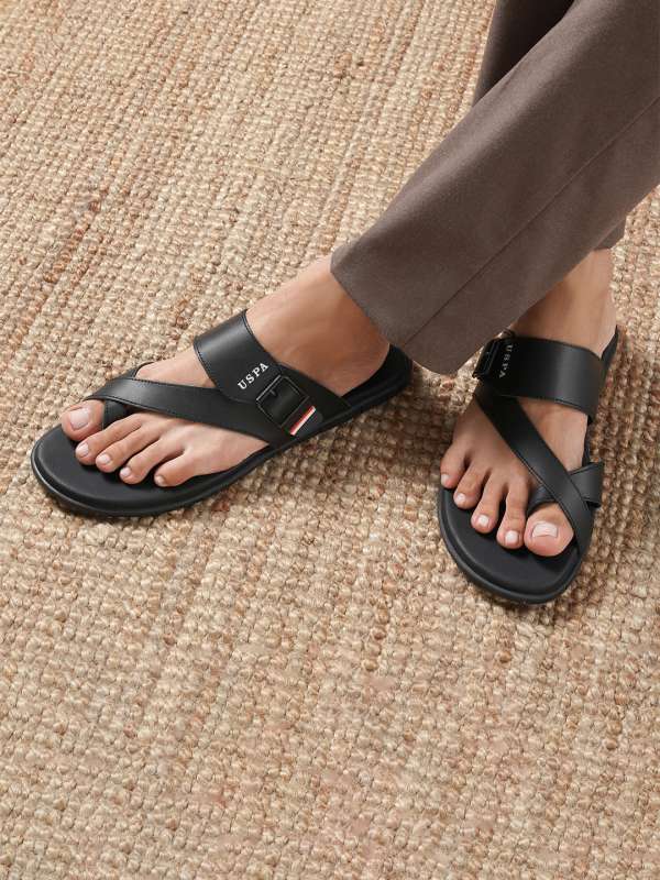 Nike black denim sandals outlet