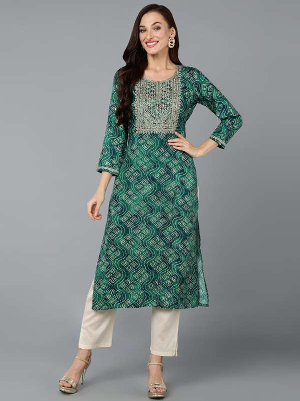 Myntra kurtis usa on sale