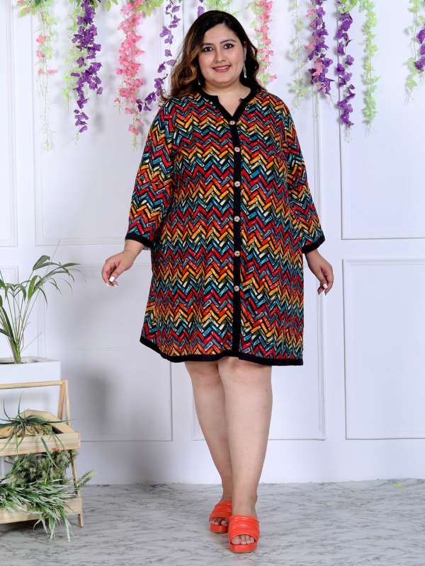 Plus size dresses myntra sales