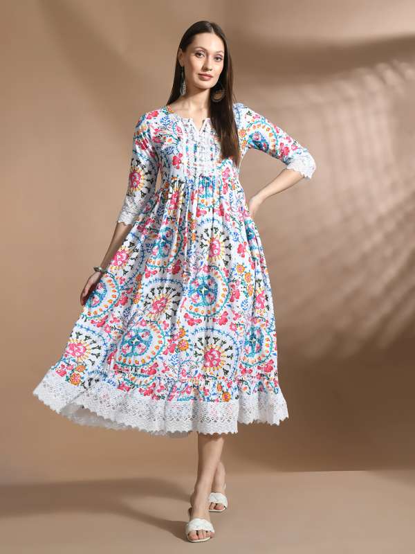 Front slits kurtis online
