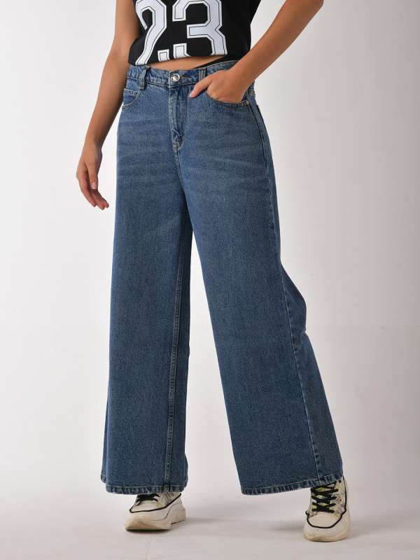 Loose jeans for girls shop