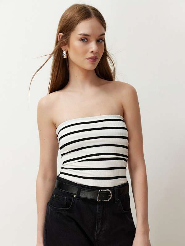 Tube Top Of Women Tops Buy Tube Top Of Women Tops online in India