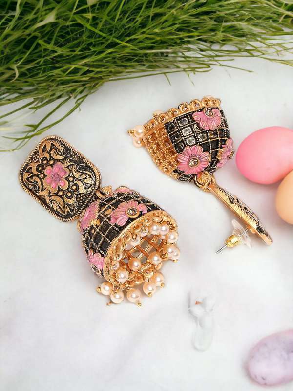 Earrings and jhumkas top