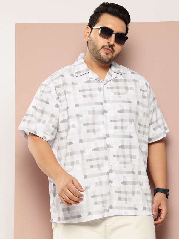 Mens plus size shirts online outlet