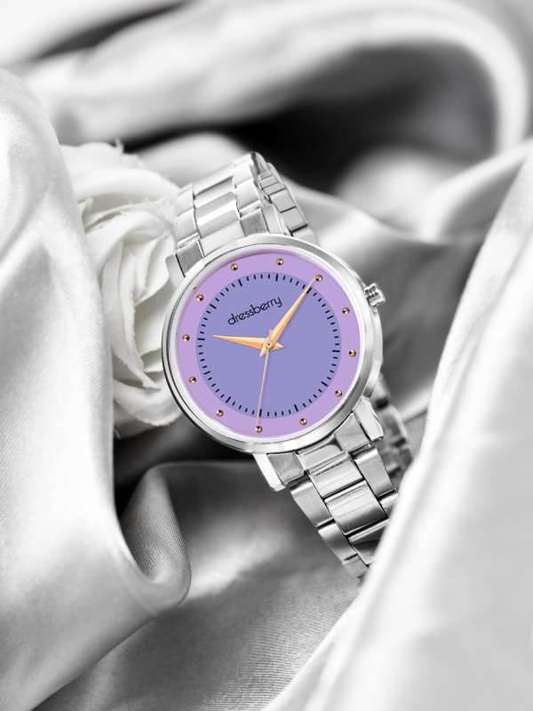 Dressberry Women Purple Analogue Watch Buy Dressberry Women Purple Analogue Watch online in India
