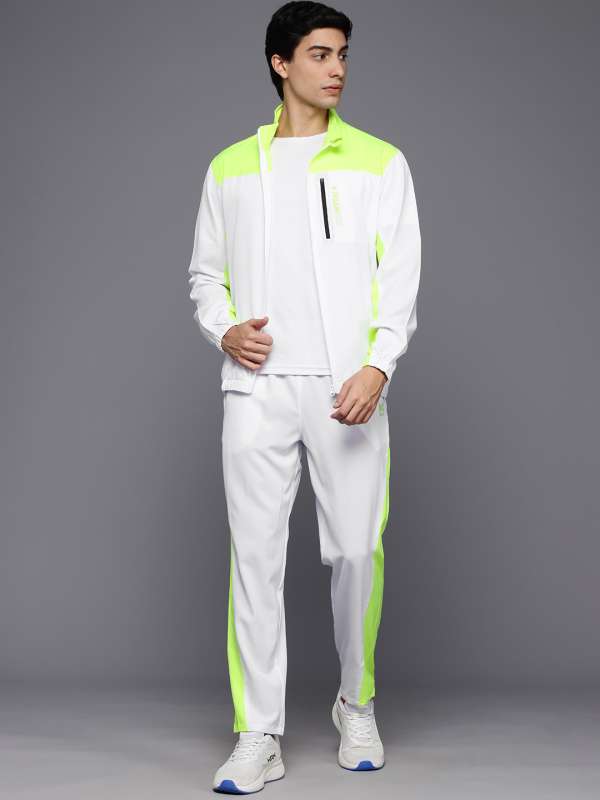Mens white jogging suit 2025