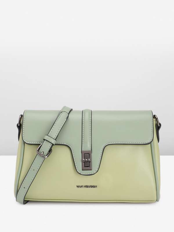 Green Van Heusen Sling Bags Buy Green Van Heusen Sling Bags online in India