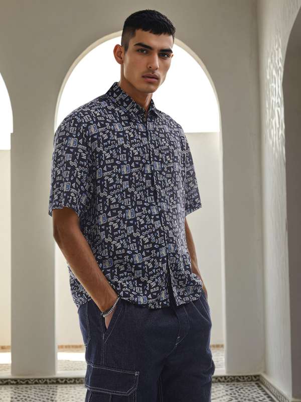 Half sleeve shirts myntra shop