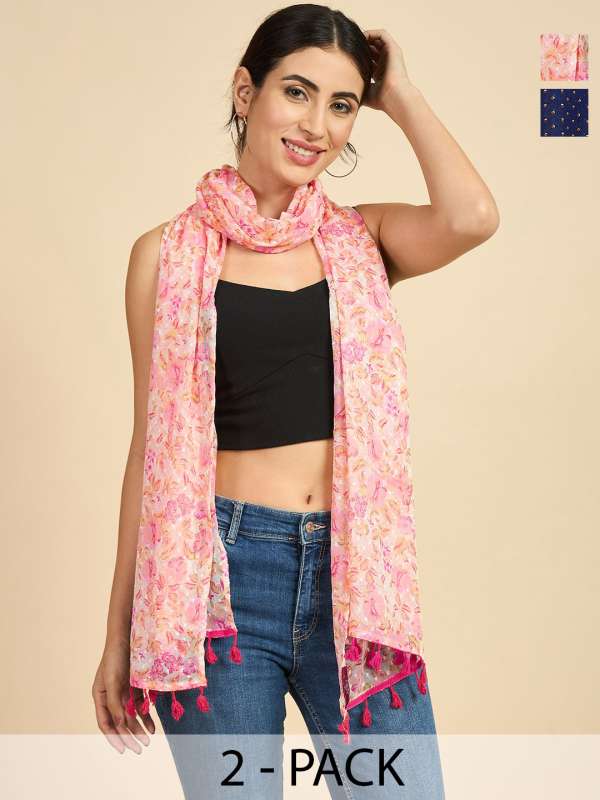 Pink stoles online clearance