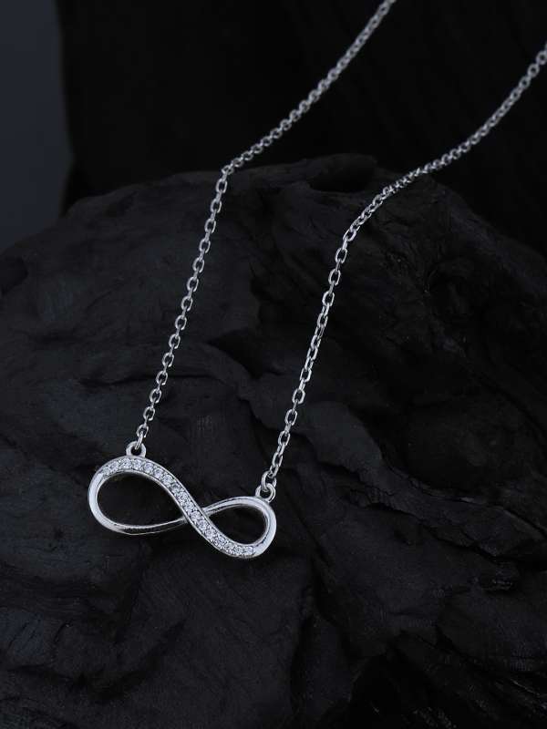 Infinity Jewellery Necklace Buy Infinity Jewellery Necklace online in India
