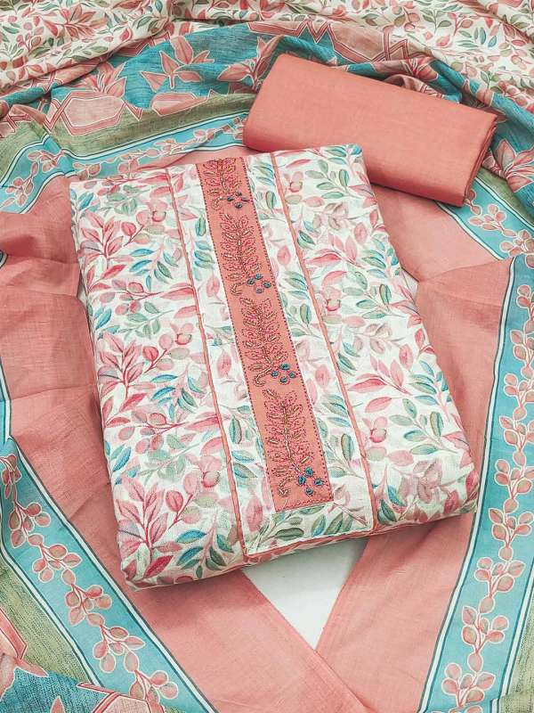Buy Peachmode Dress Material online on Myntra