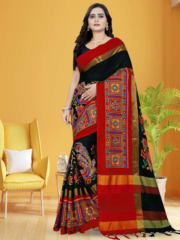 Cotton silk saree on myntra sales