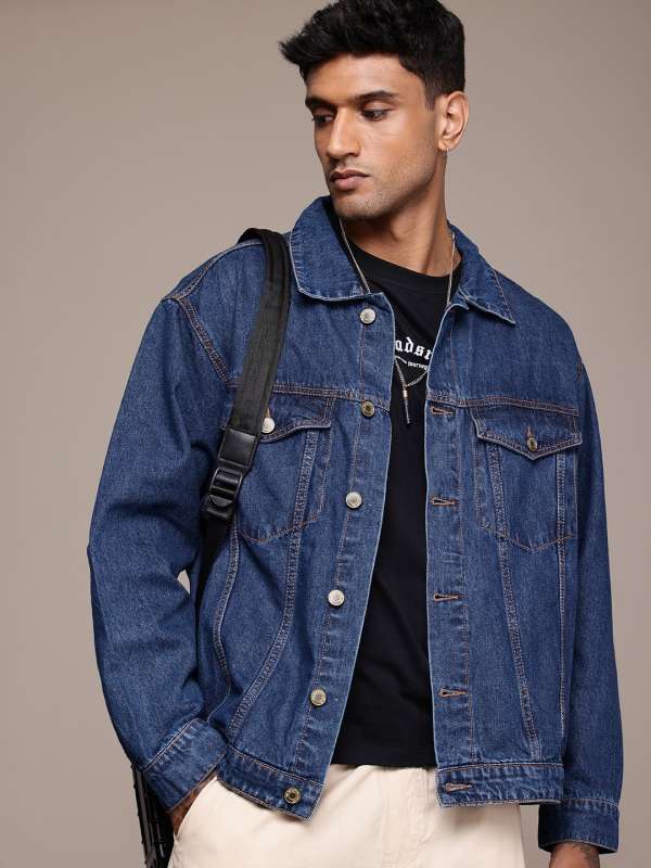 Men Blue Denim Jackets Buy Men Blue Denim Jackets online in India