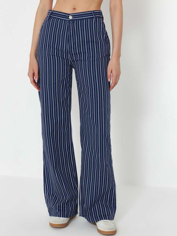 Women Striped Jeans Buy Women Striped Jeans online in India