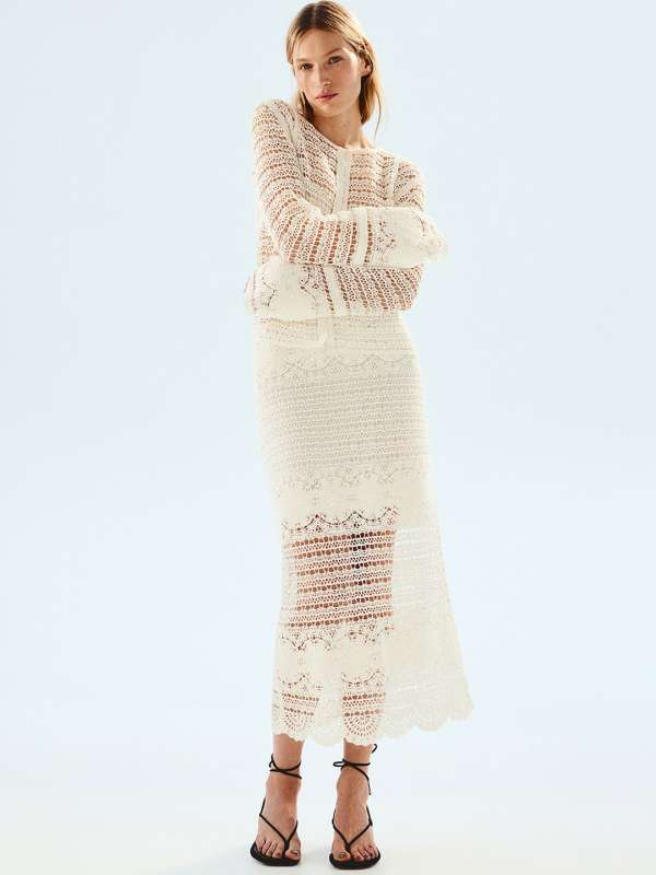 Crochet skirt online india outlet