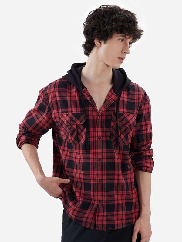 Funnel Neck Shirts Buy Funnel Neck Shirts online in India