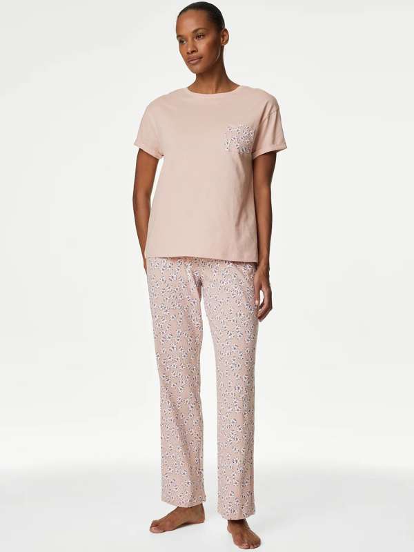Pink Women Night Suits Buy Pink Women Night Suits online in India