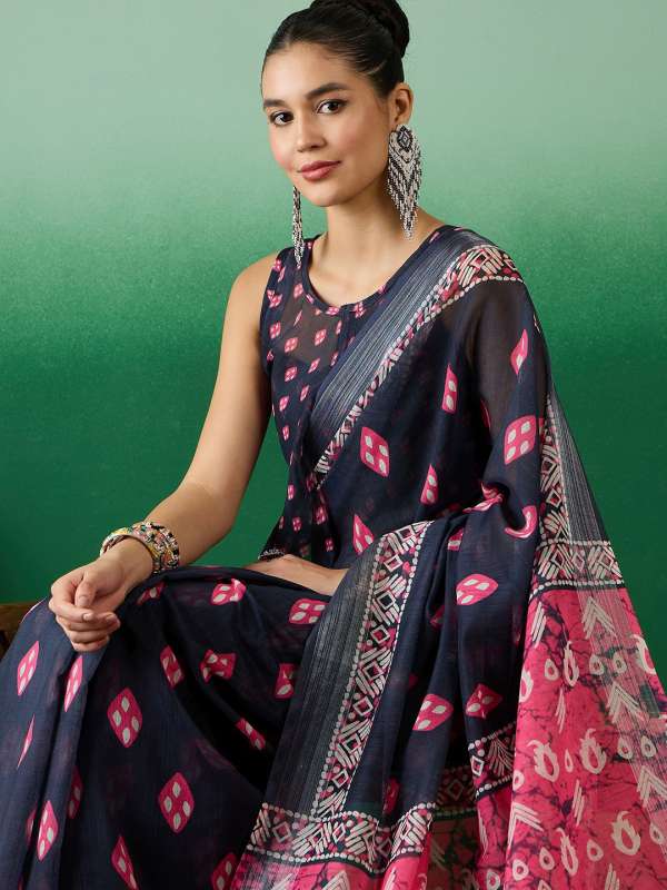 Fancy sarees myntra top