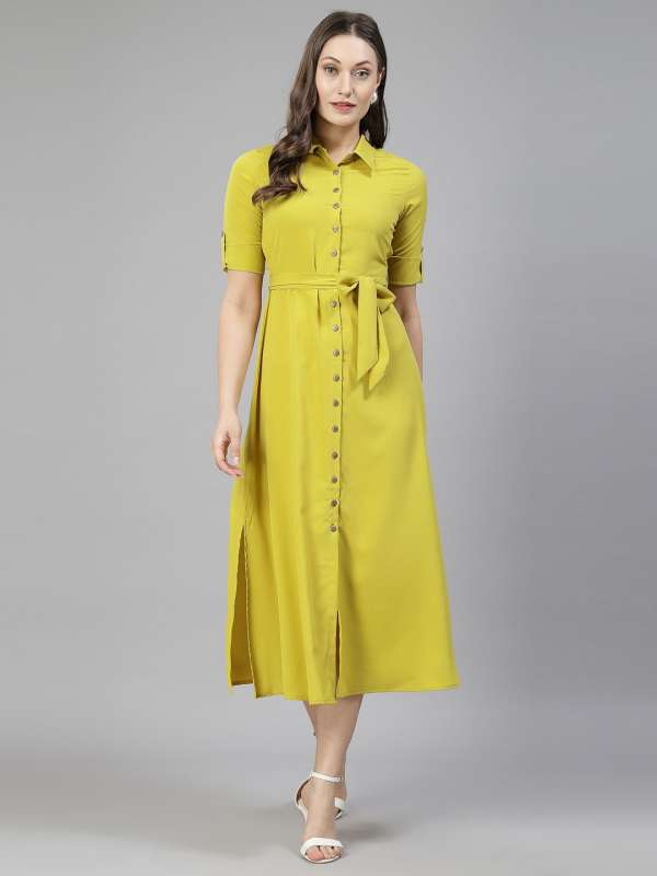 Women Shirt Dresses Buy Women Shirt Dresses online in India