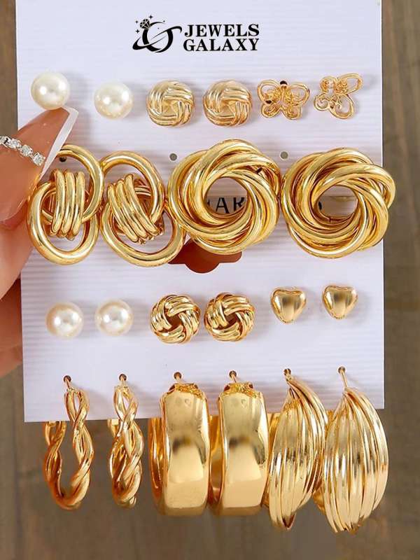 Jewels Galaxy Earrings Buy Jewels Galaxy Earrings Online in India Myntra
