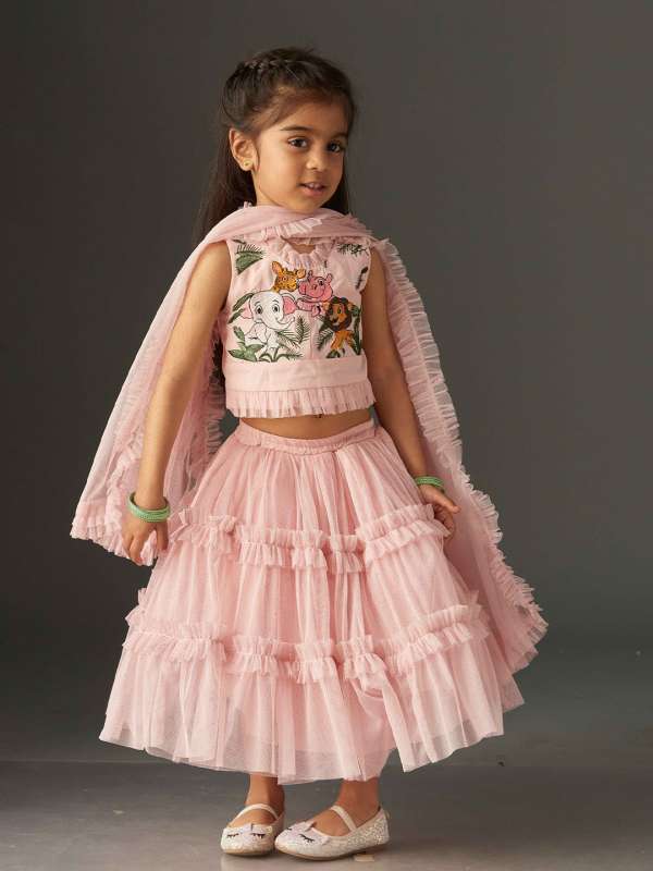 Girls Lancha Dresses Lehenga Choli Buy Girls Lancha Dresses Lehenga Choli online in India