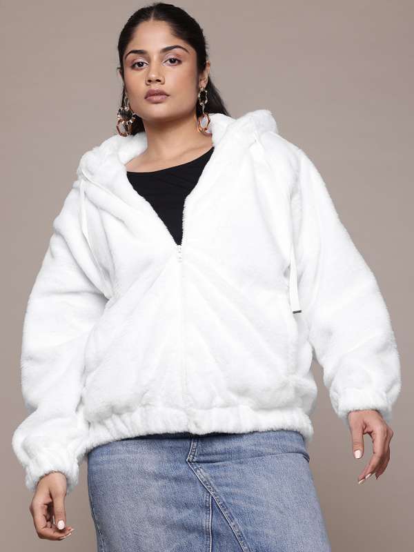White jacket without hood online