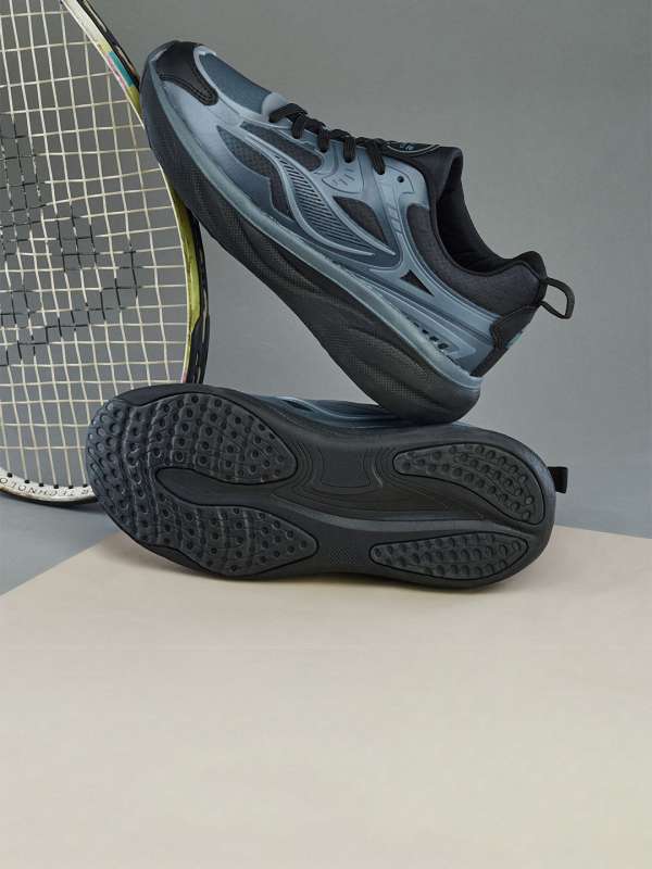 Duke black running shoes sale